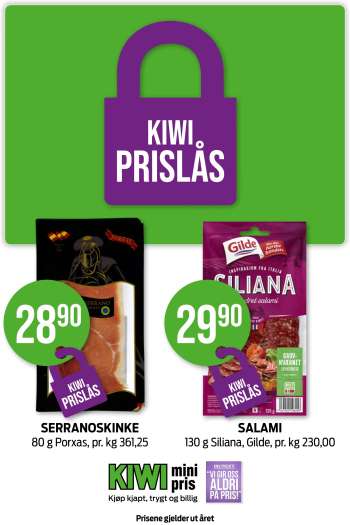 Kundeavis KIWI - 24.10.2022 - 30.10.2022.