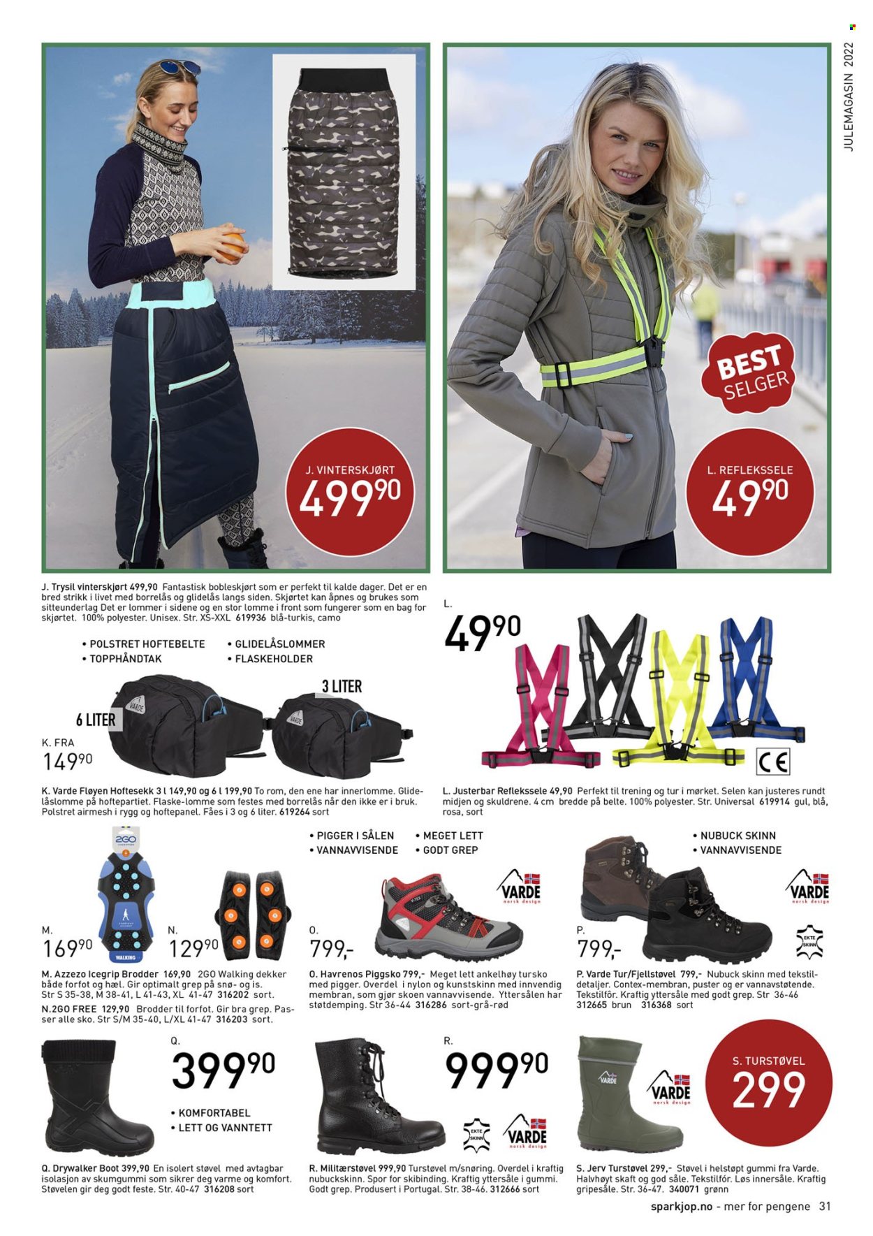 thumbnail - Kundeavis Sparkjøp - Produkter fra tilbudsaviser - sitteunderlag, sko. Side 31.
