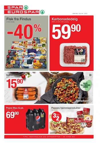 Kundeavis SPAR - 31.10.2022 - 6.11.2022.