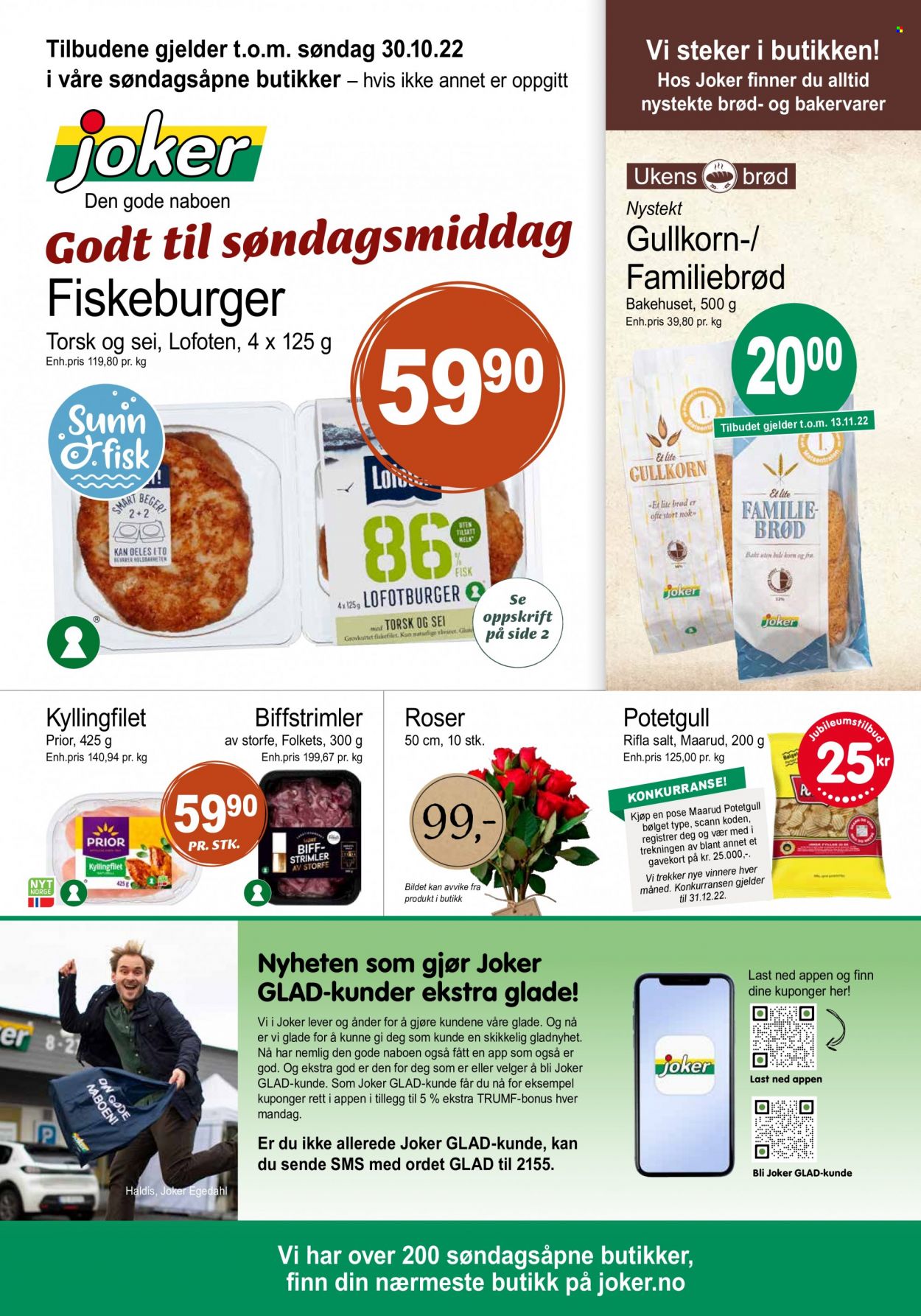 Kundeavis Joker - 30.10.2022 - 30.10.2022. Side 1