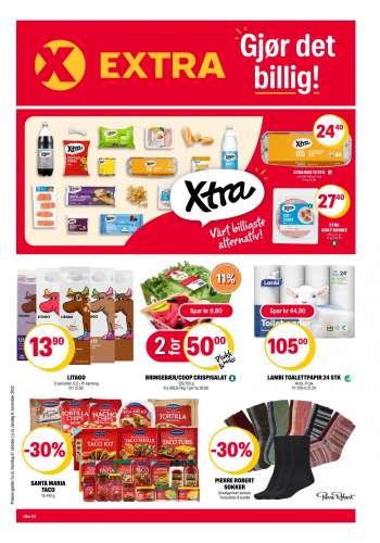 Kundeavis Coop Extra - 31.10.2022 - 6.11.2022.