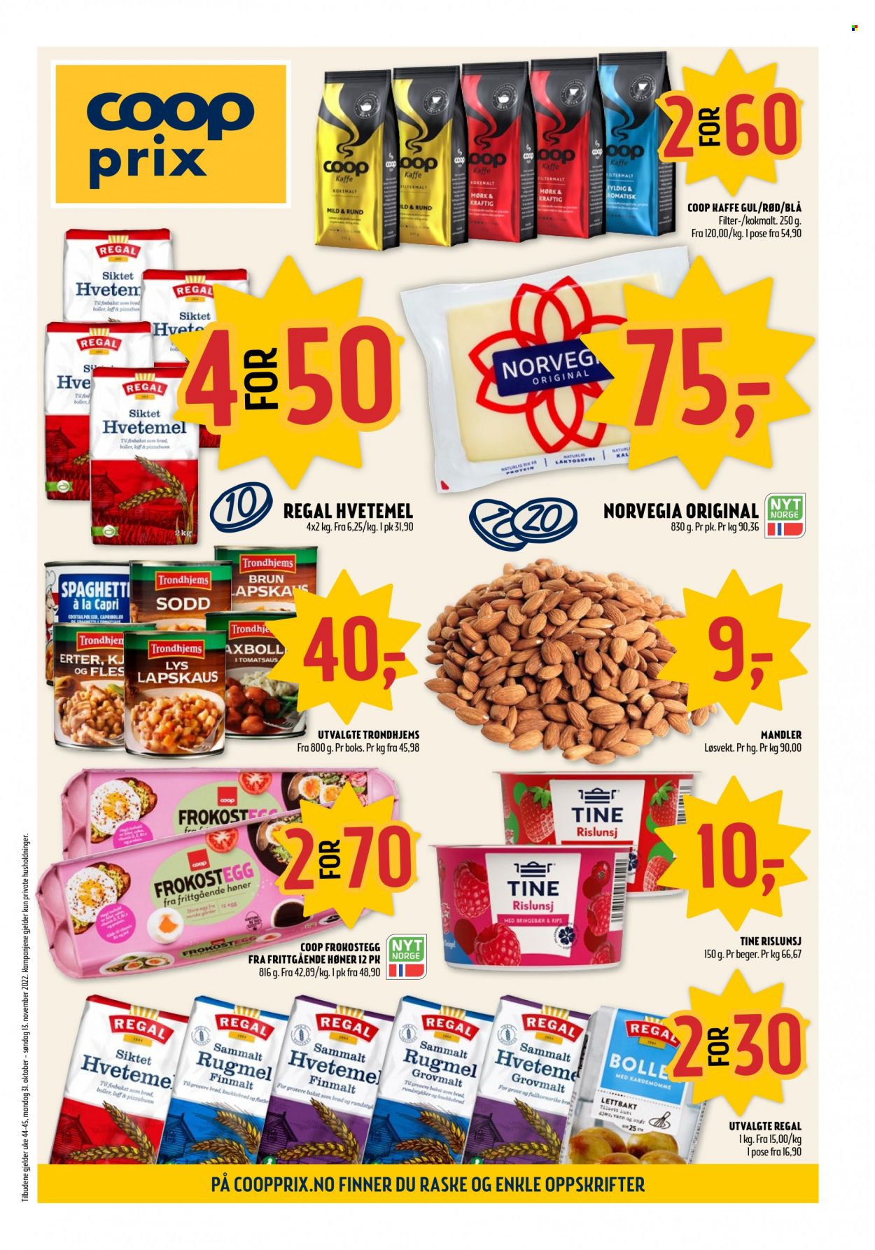 Kundeavis Coop Prix - 31.10.2022 - 13.11.2022. Side 1