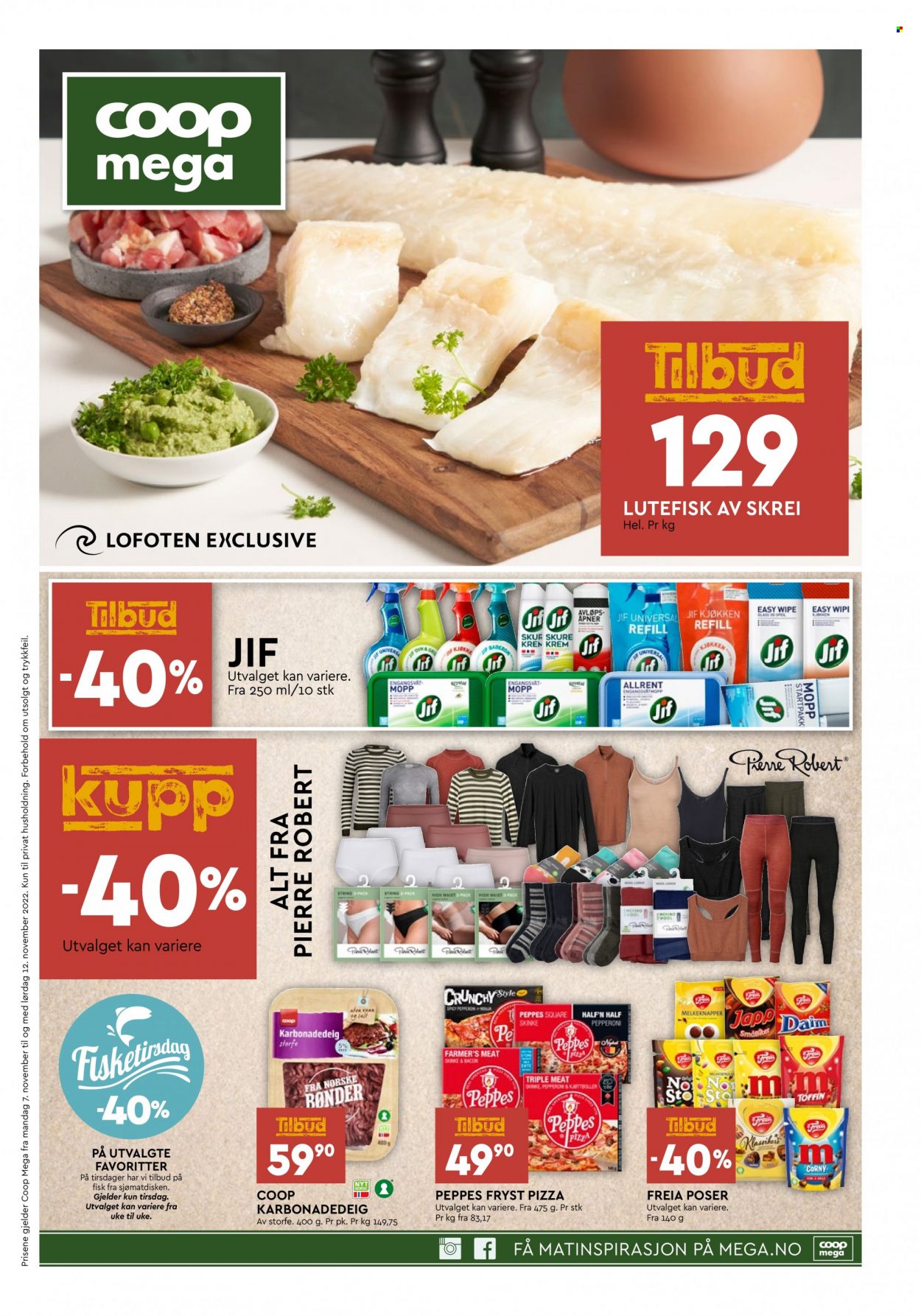 Kundeavis Coop Mega - 7.11.2022 - 12.11.2022. Side 1