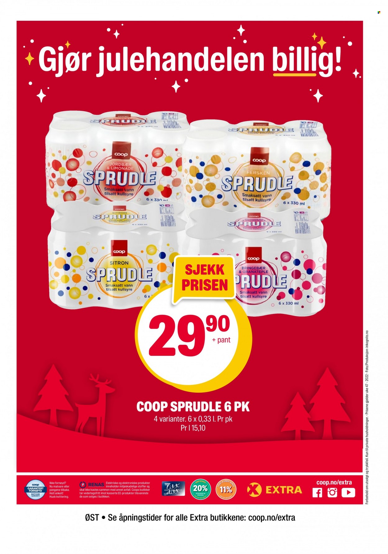 Kundeavis Coop Extra - 21.11.2022 - 27.11.2022. Side 19