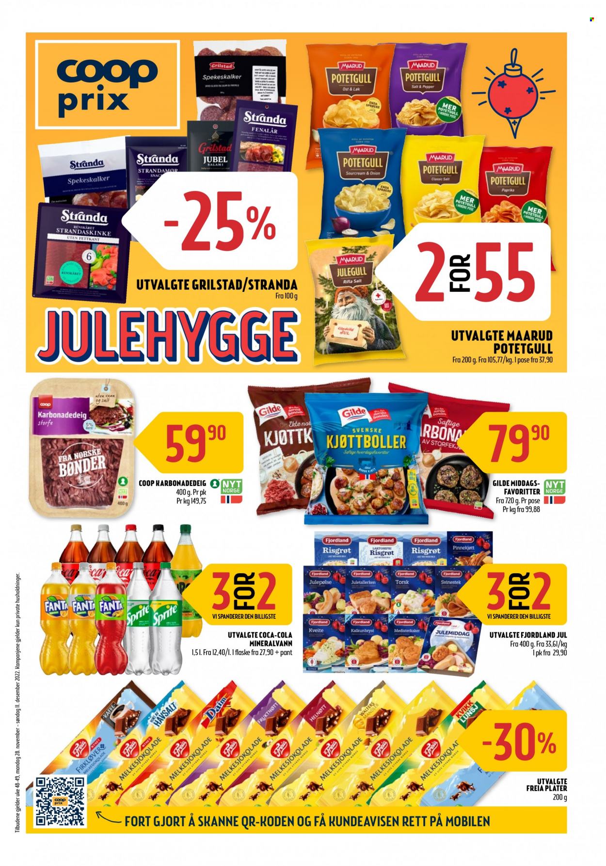 Kundeavis Coop Prix - 28.11.2022 - 11.12.2022. Side 1