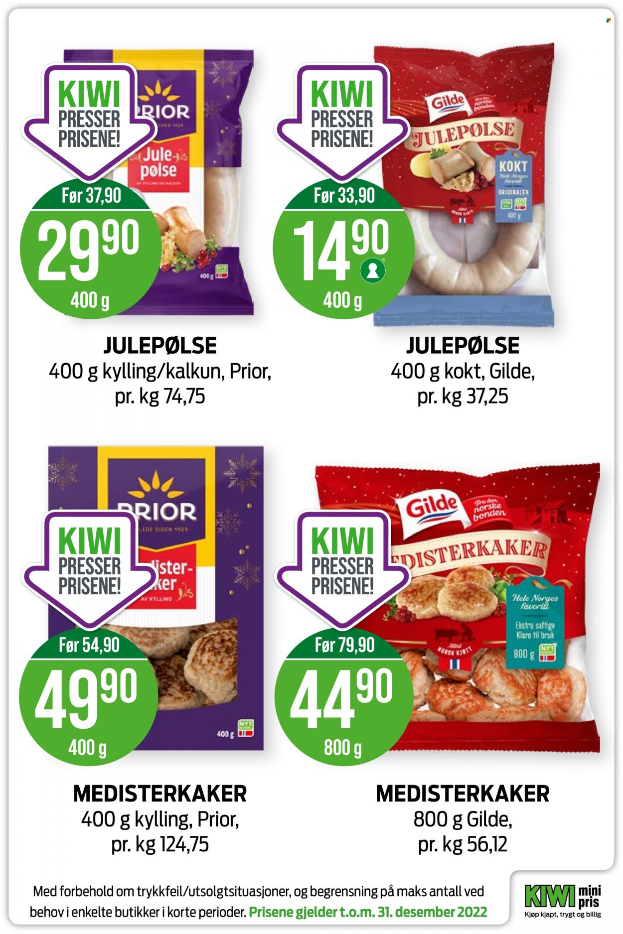 Kundeavis KIWI - 5.12.2022 - 31.12.2022. Side 2