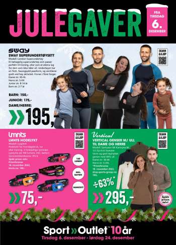 Sport Outlet kundeavis