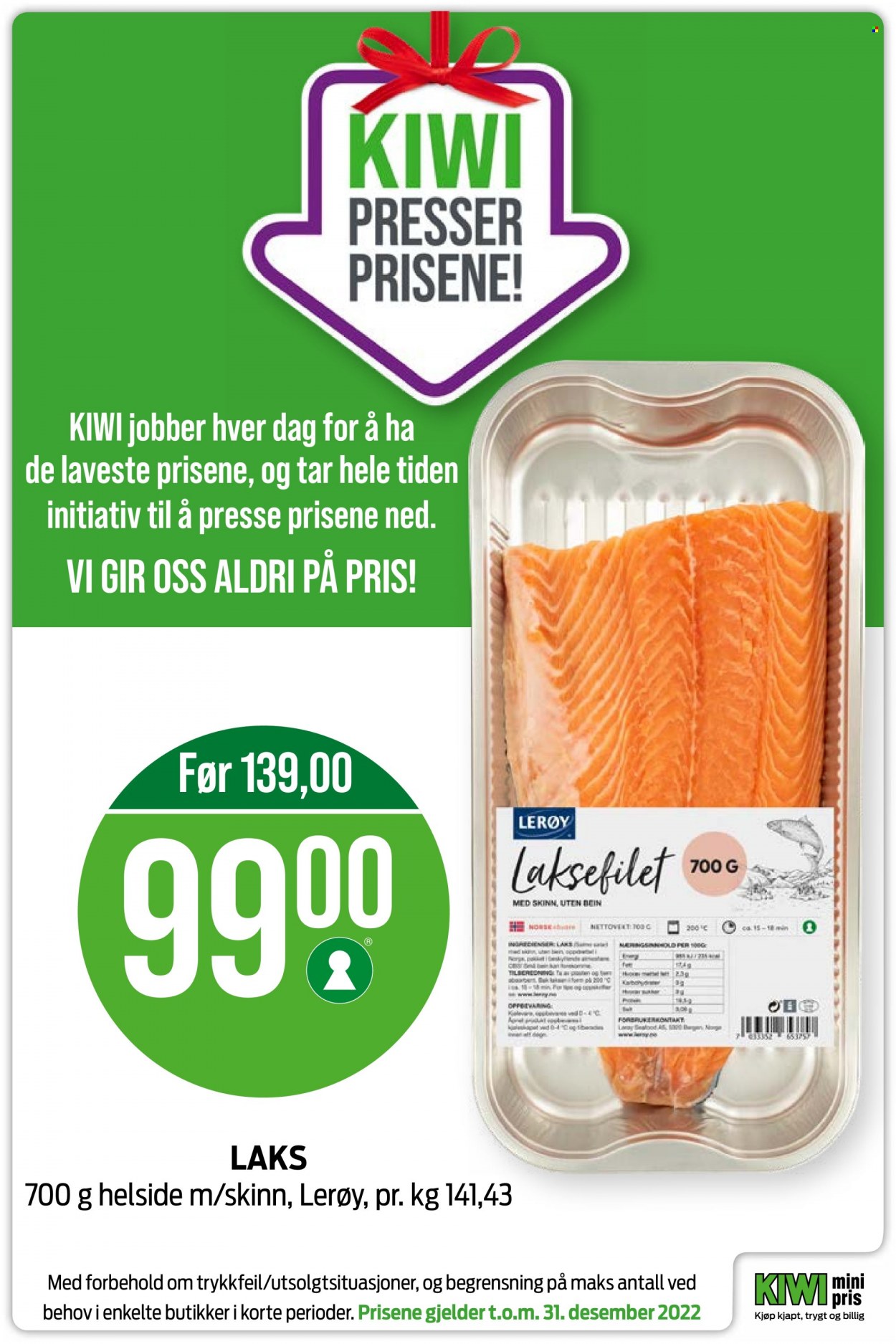 Kundeavis KIWI - 9.12.2022 - 31.12.2022. Side 3