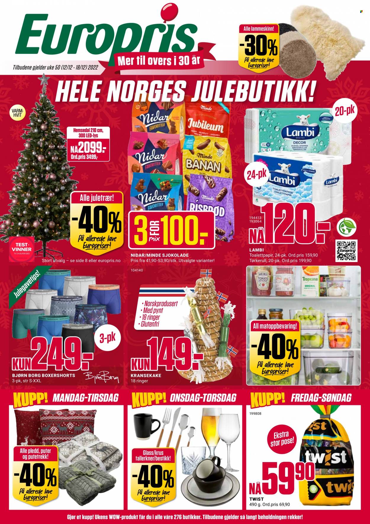 Kundeavis Europris - 12.12.2022 - 18.12.2022. Side 1
