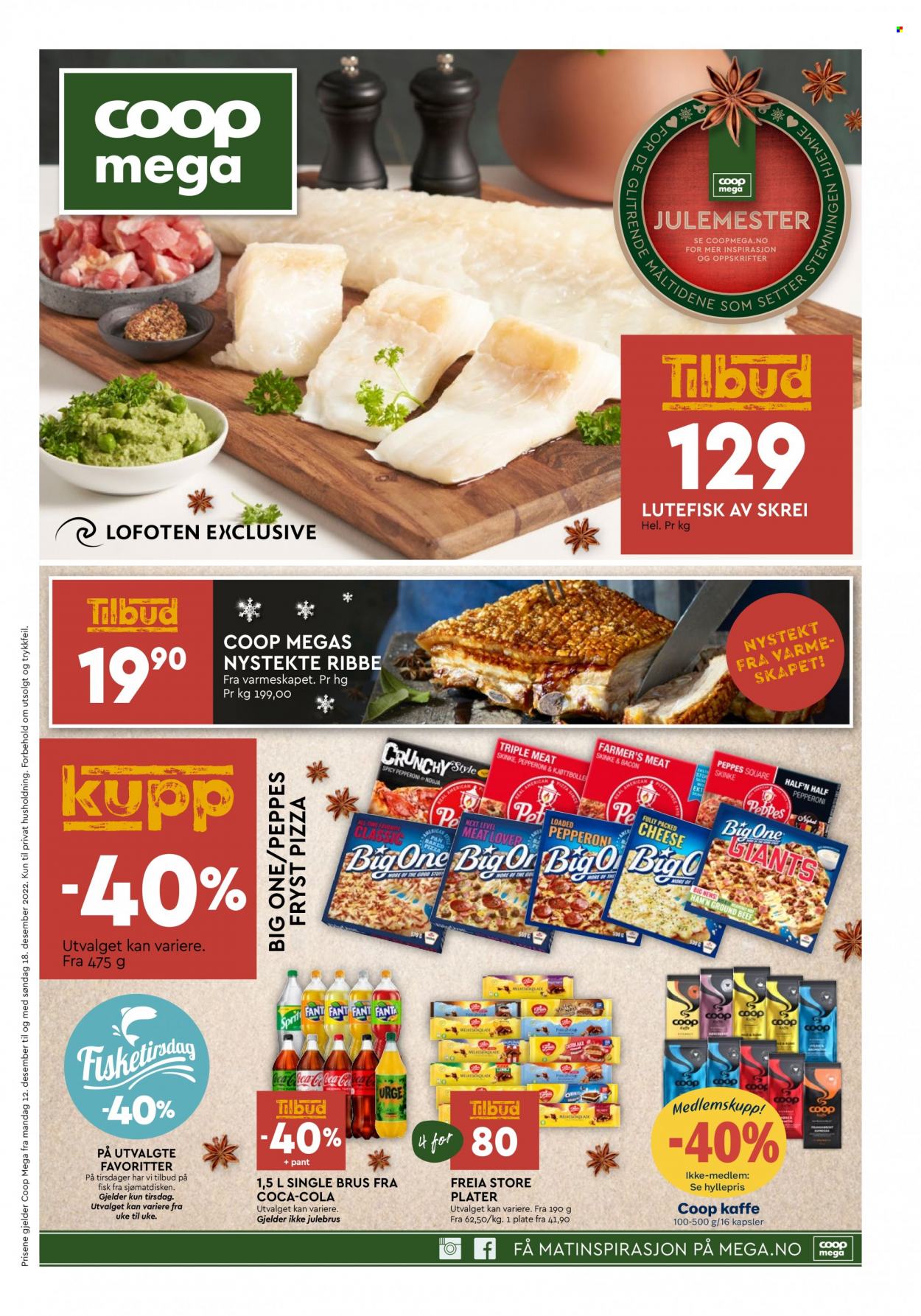 Kundeavis Coop Mega - 12.12.2022 - 18.12.2022. Side 1