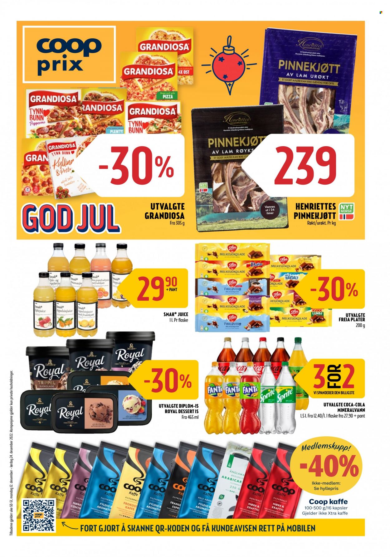 Kundeavis Coop Prix - 12.12.2022 - 24.12.2022. Side 1