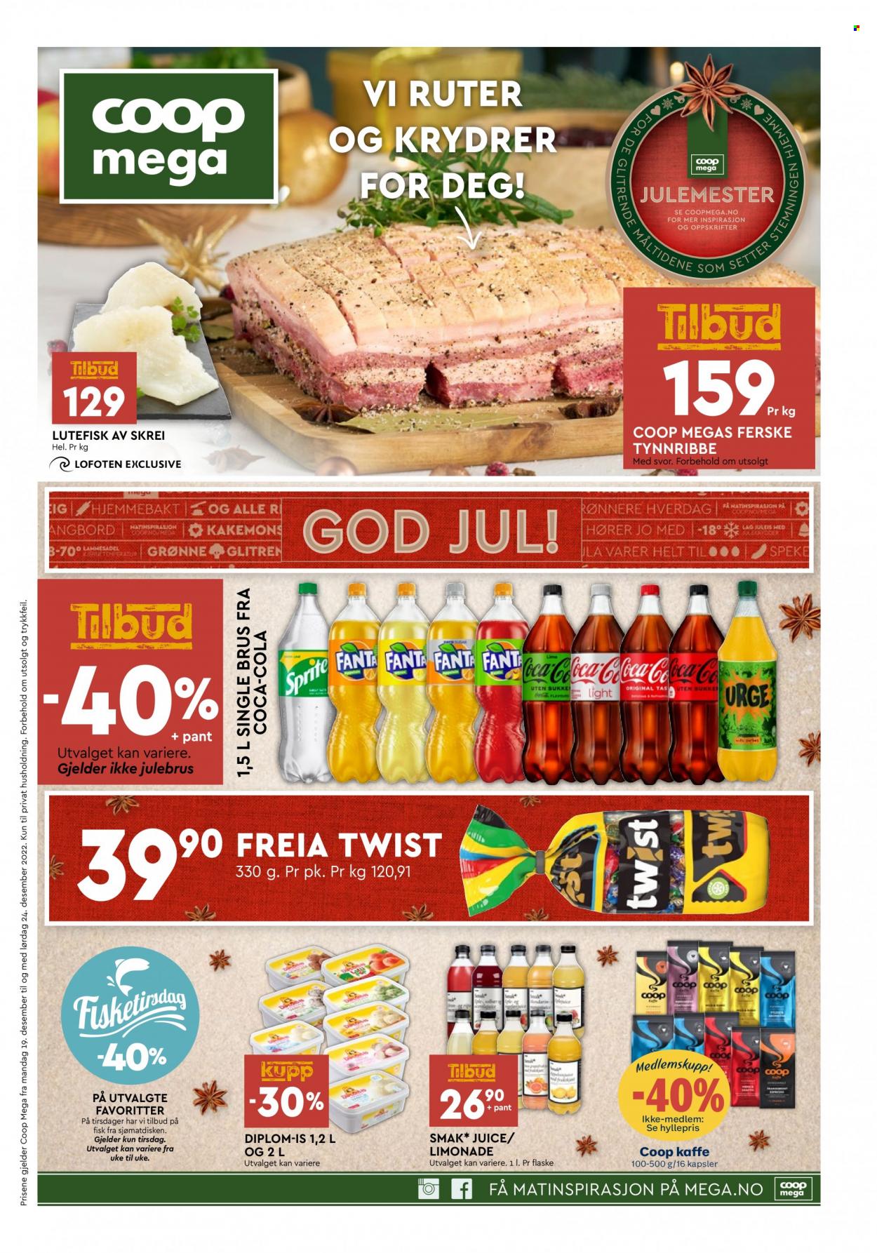 Kundeavis Coop Mega - 19.12.2022 - 24.12.2022. Side 1