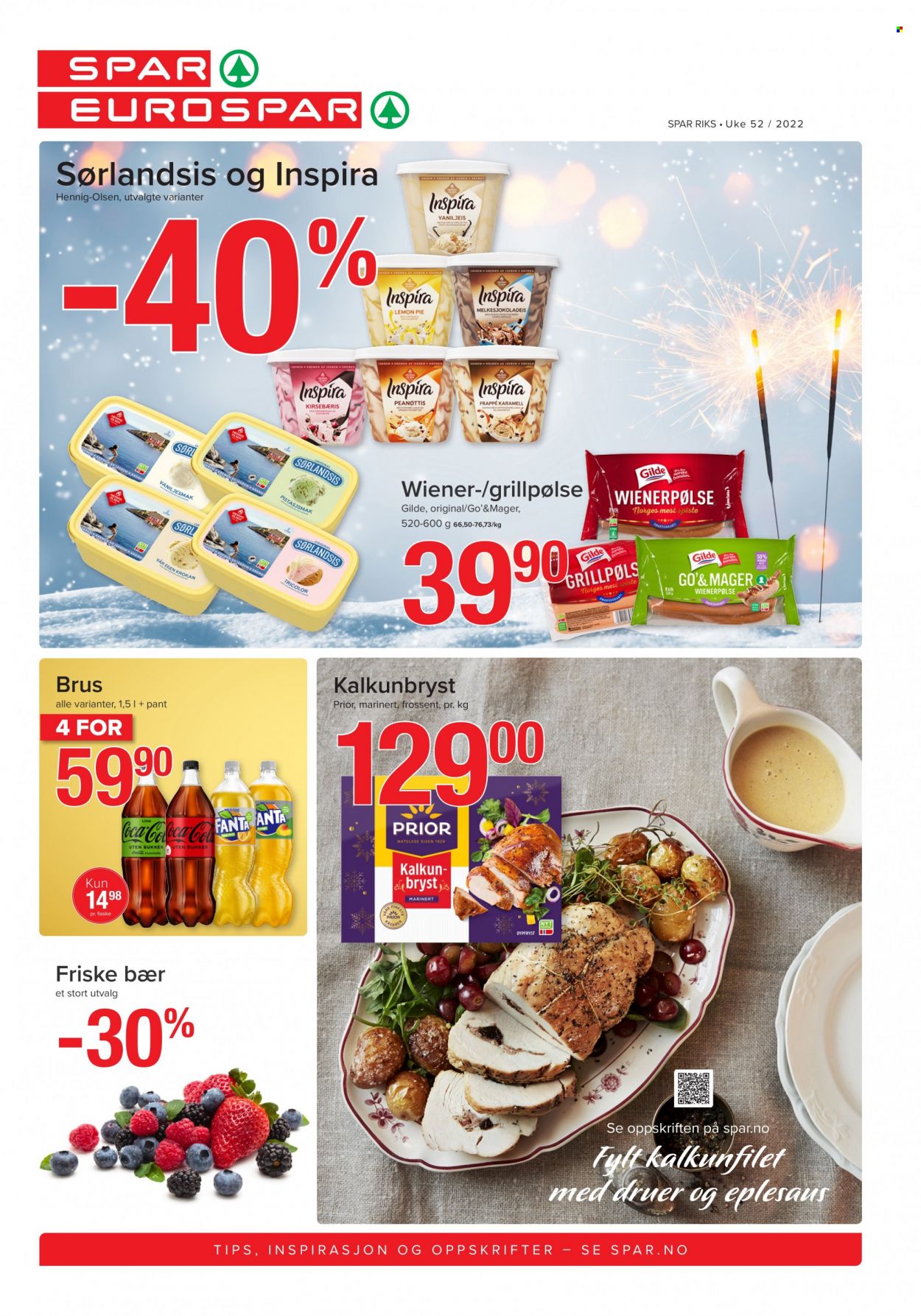 Kundeavis SPAR - 27.12.2022 - 31.12.2022. Side 1