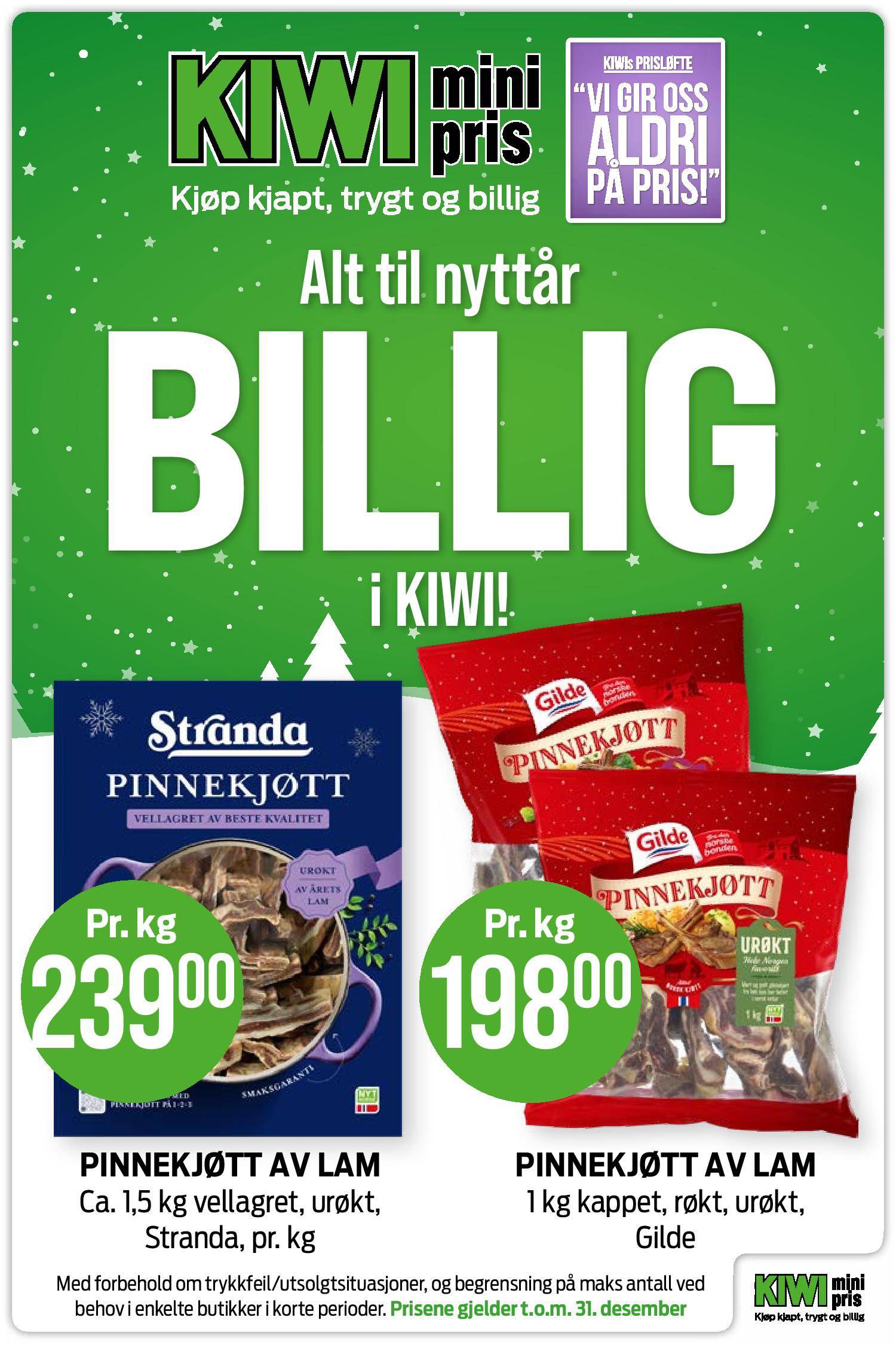 Kundeavis KIWI - 26.12.2022 - 31.12.2022. Side 1