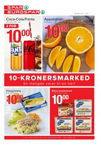 Kundeavis SPAR - 2.1.2023 - 8.1.2023.