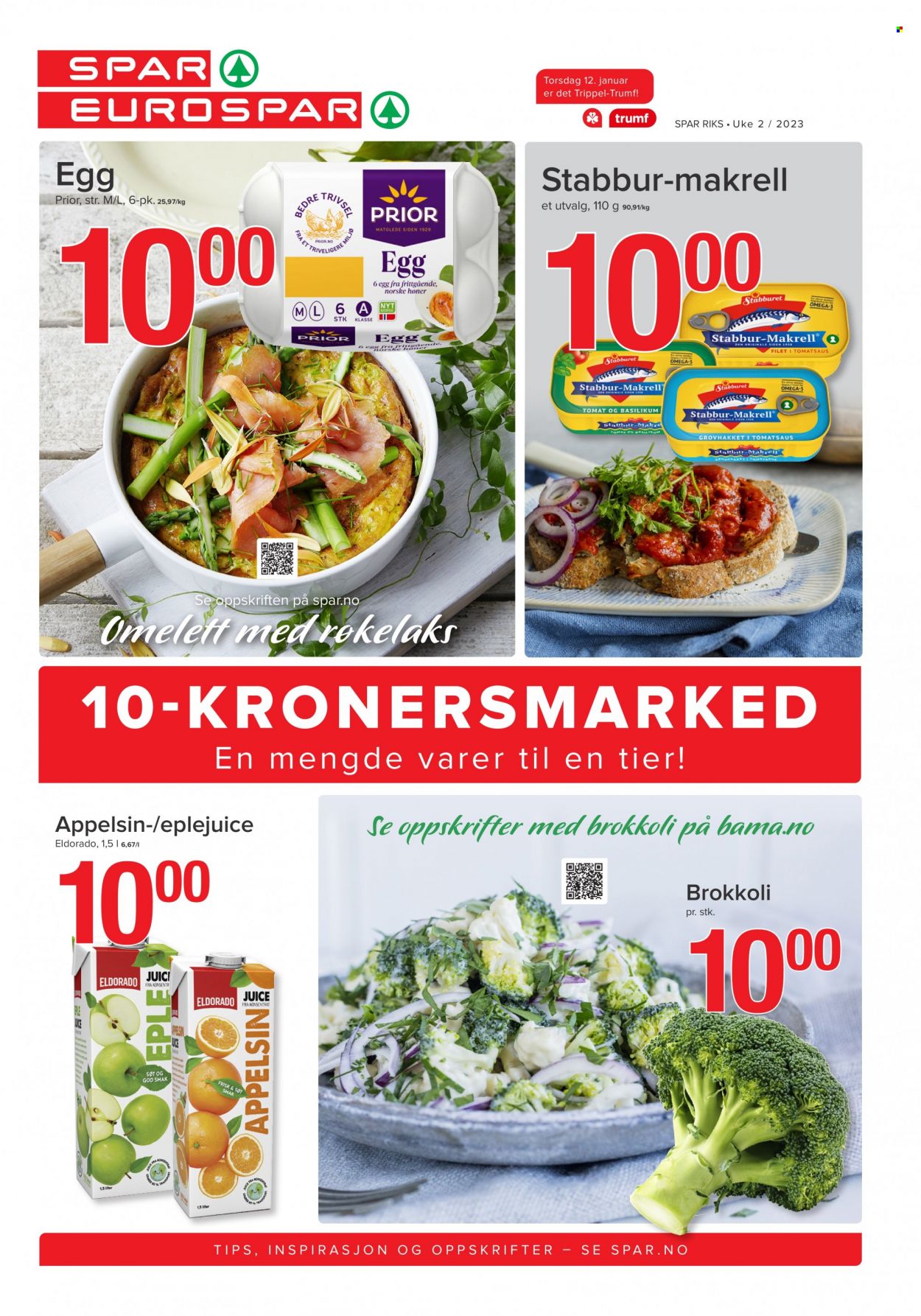 Kundeavis SPAR - 9.1.2023 - 15.1.2023. Side 1