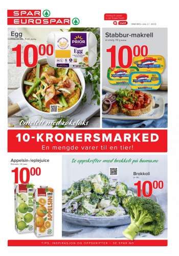 Kundeavis SPAR - 9.1.2023 - 15.1.2023.