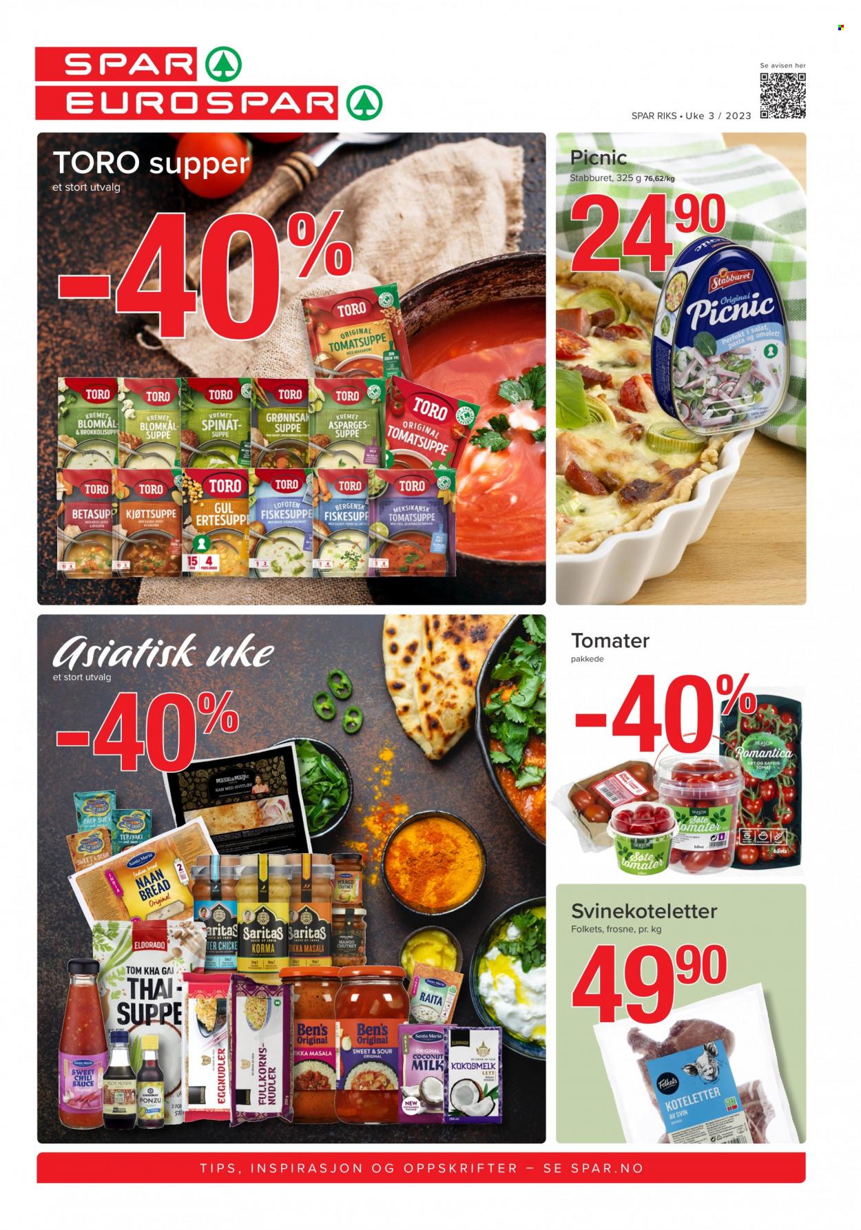 Kundeavis SPAR - 16.1.2023 - 22.1.2023. Side 1