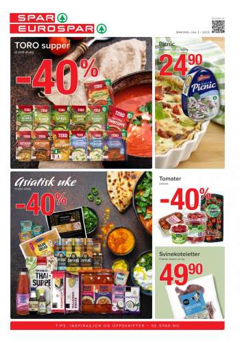 Kundeavis SPAR - 16.1.2023 - 22.1.2023.
