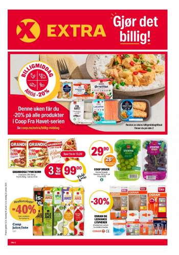Kundeavis Coop Extra - 16.1.2023 - 22.1.2023.