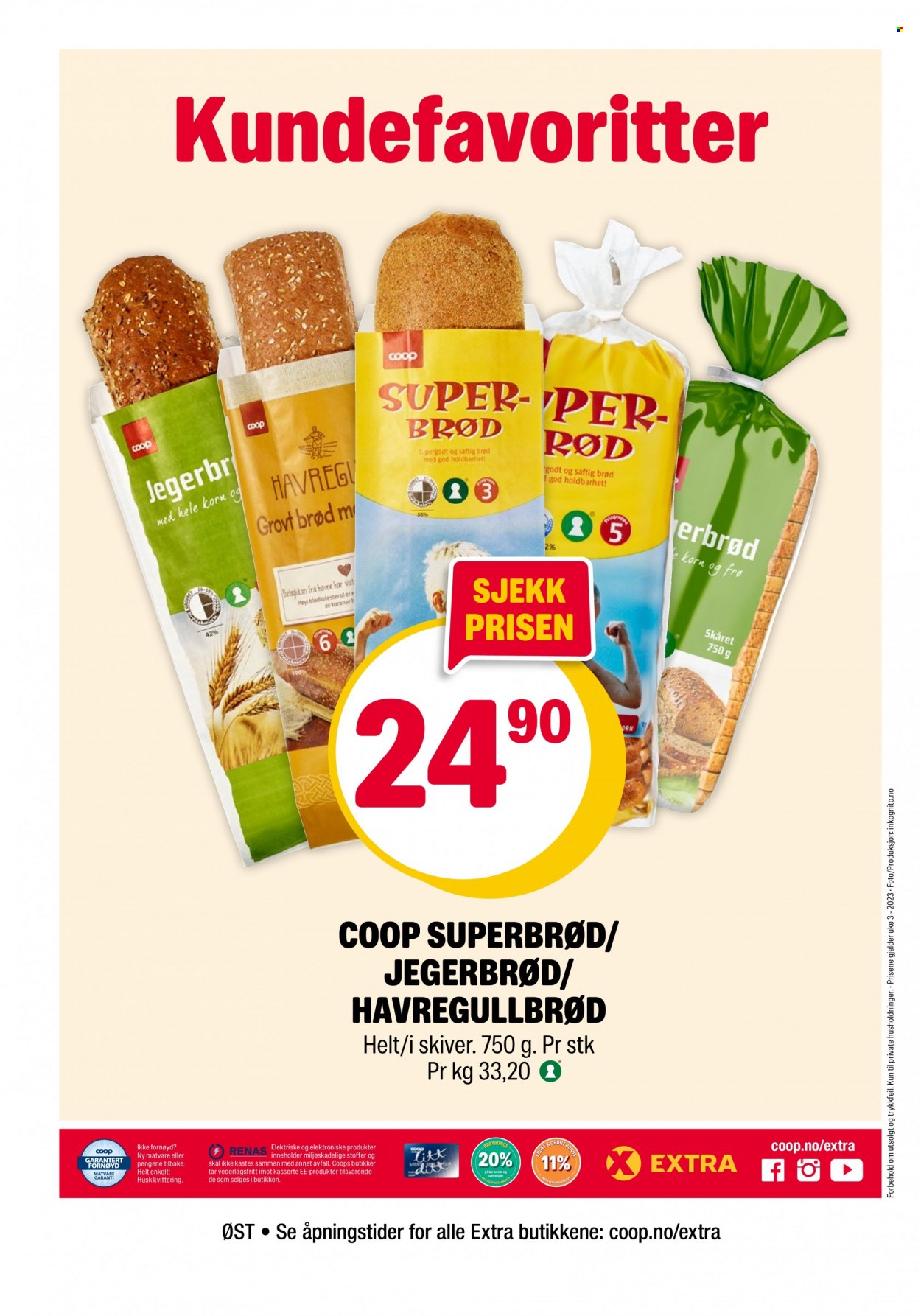 Kundeavis Coop Extra - 16.1.2023 - 22.1.2023. Side 10