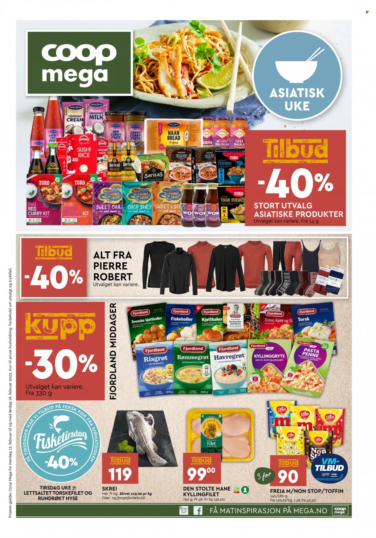 Kundeavis Coop Mega - 13.2.2023 - 18.2.2023. Side 1