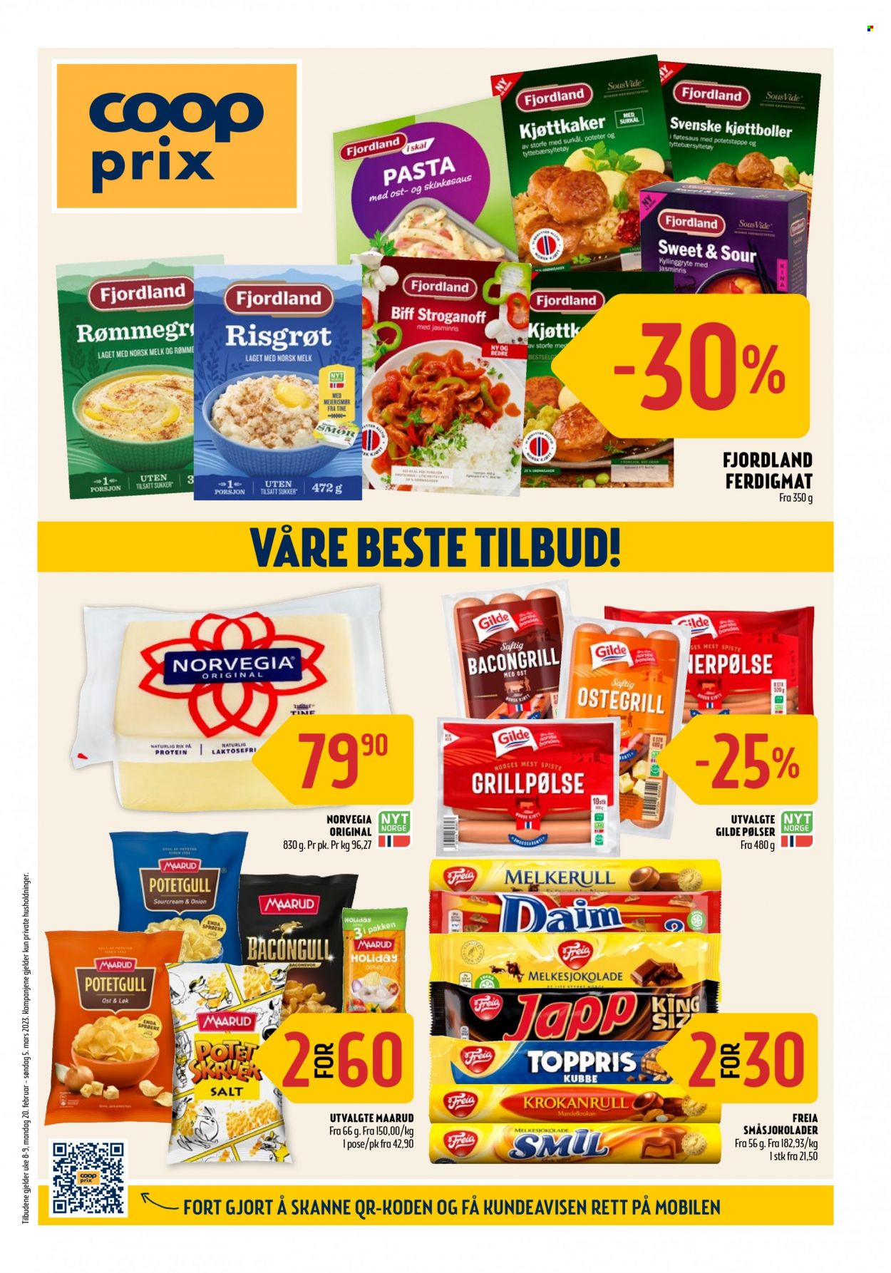 Kundeavis Coop Prix - 20.2.2023 - 5.3.2023. Side 1