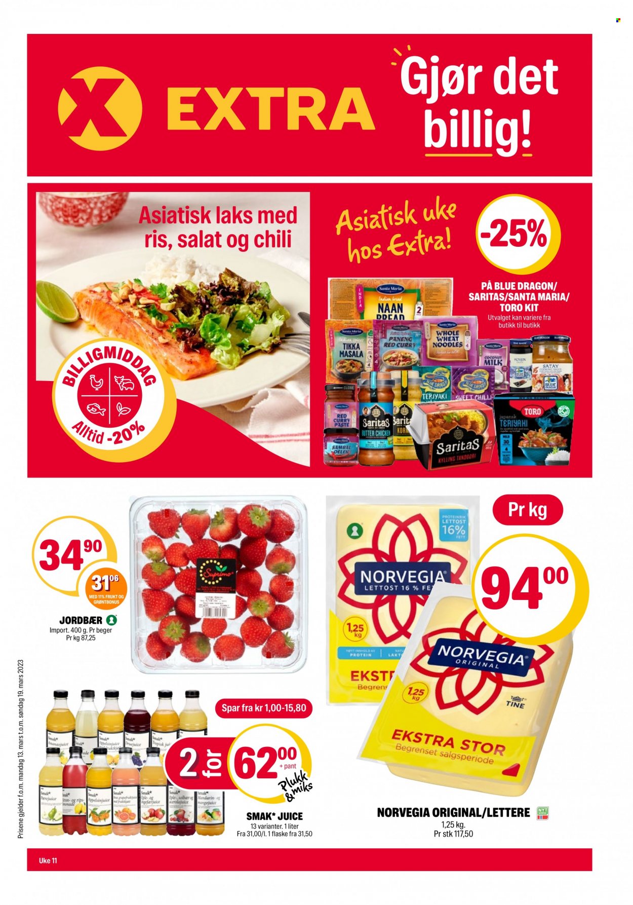 Kundeavis Coop Extra - 13.3.2023 - 19.3.2023. Side 1
