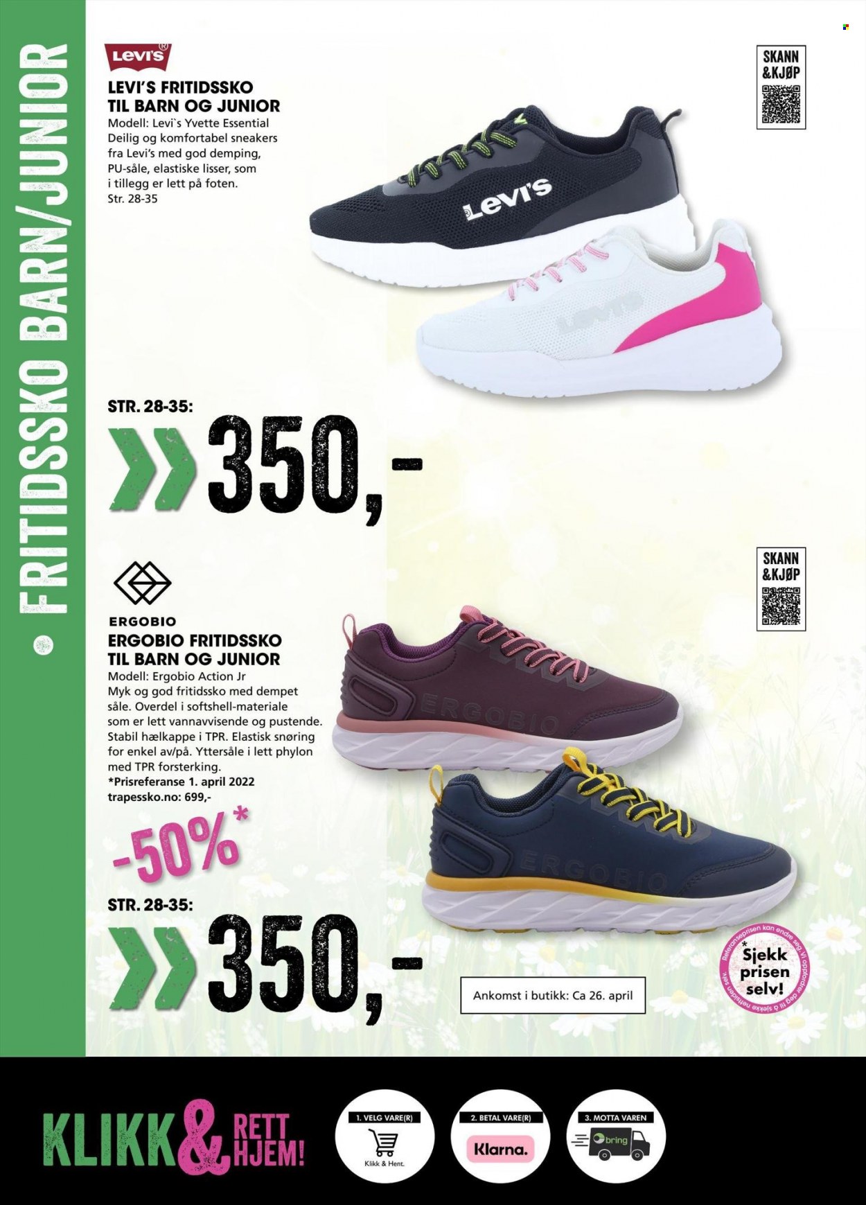 thumbnail - Kundeavis Sport Outlet - 20.4.2023 - 30.4.2023 - Produkter fra tilbudsaviser - sneakers. Side 6.