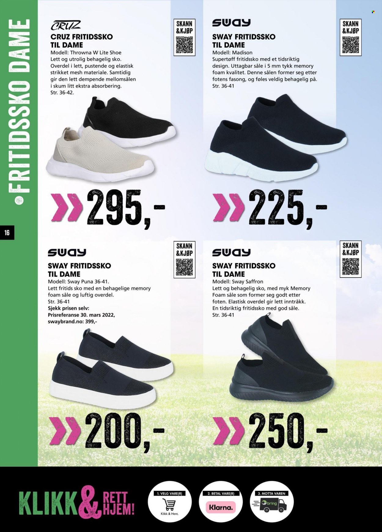 thumbnail - Kundeavis Sport Outlet - 20.4.2023 - 30.4.2023 - Produkter fra tilbudsaviser - sko. Side 16.