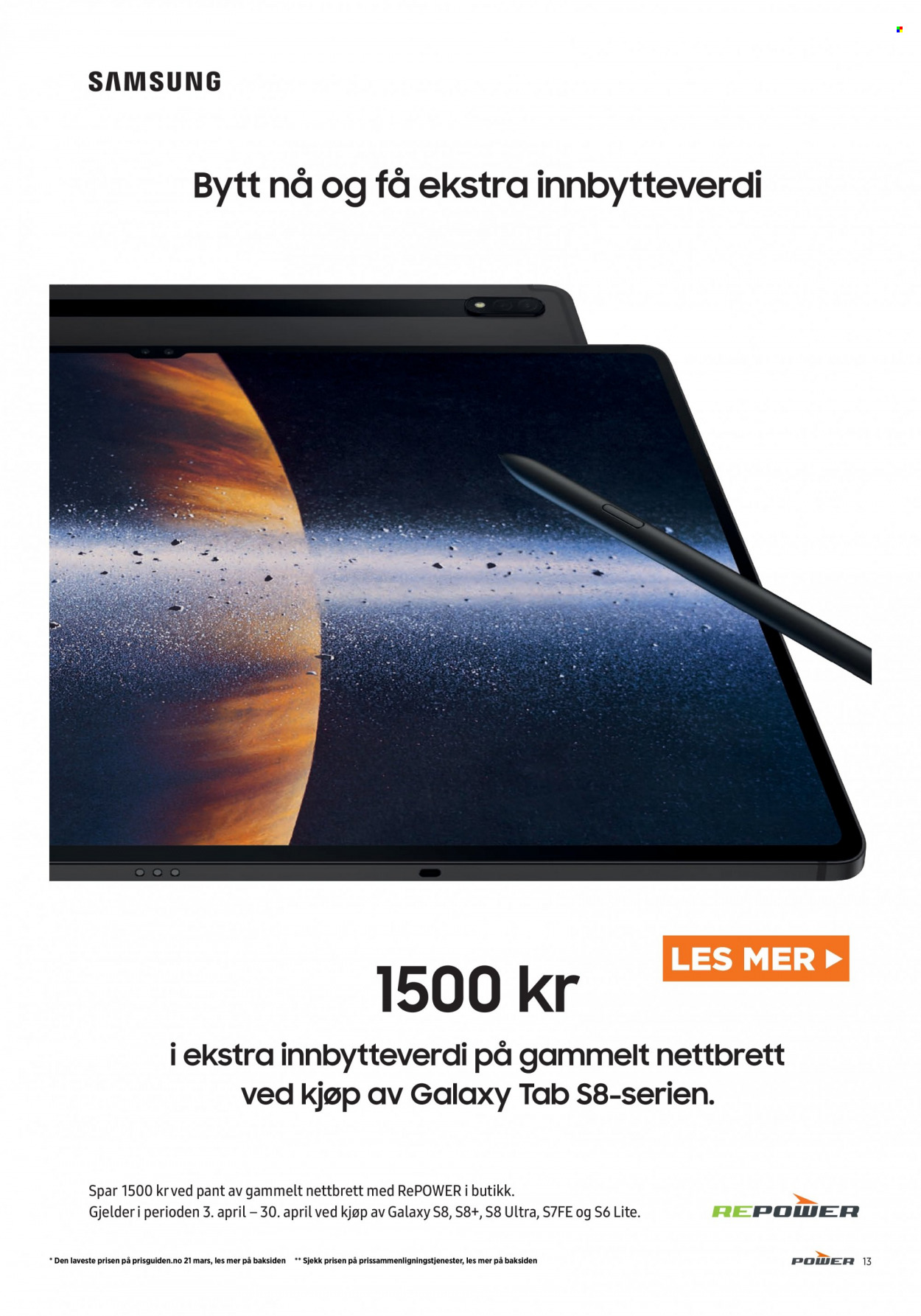 Kundeavis Power - 3.4.2023 - 9.4.2023. Side 13