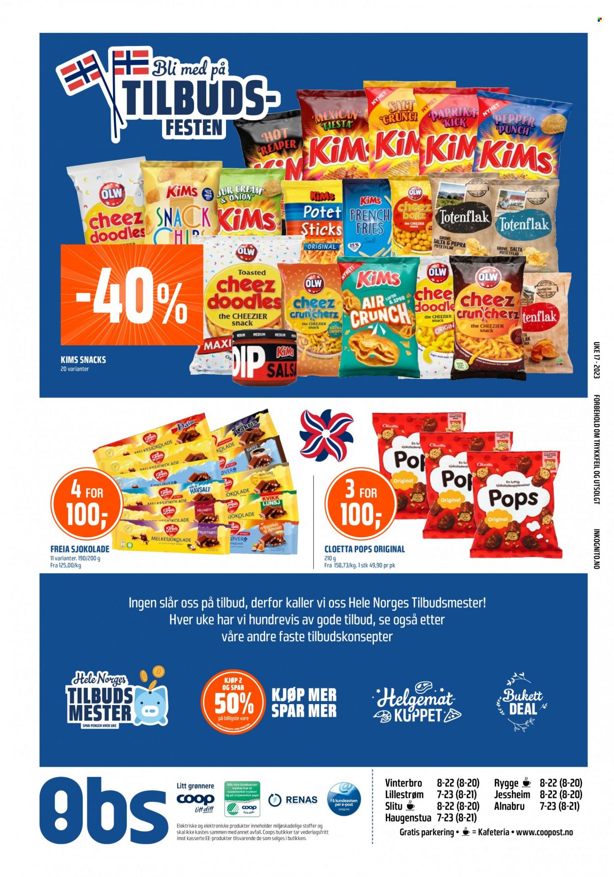 Kundeavis Coop Obs - 23.4.2023 - 29.4.2023. Side 16