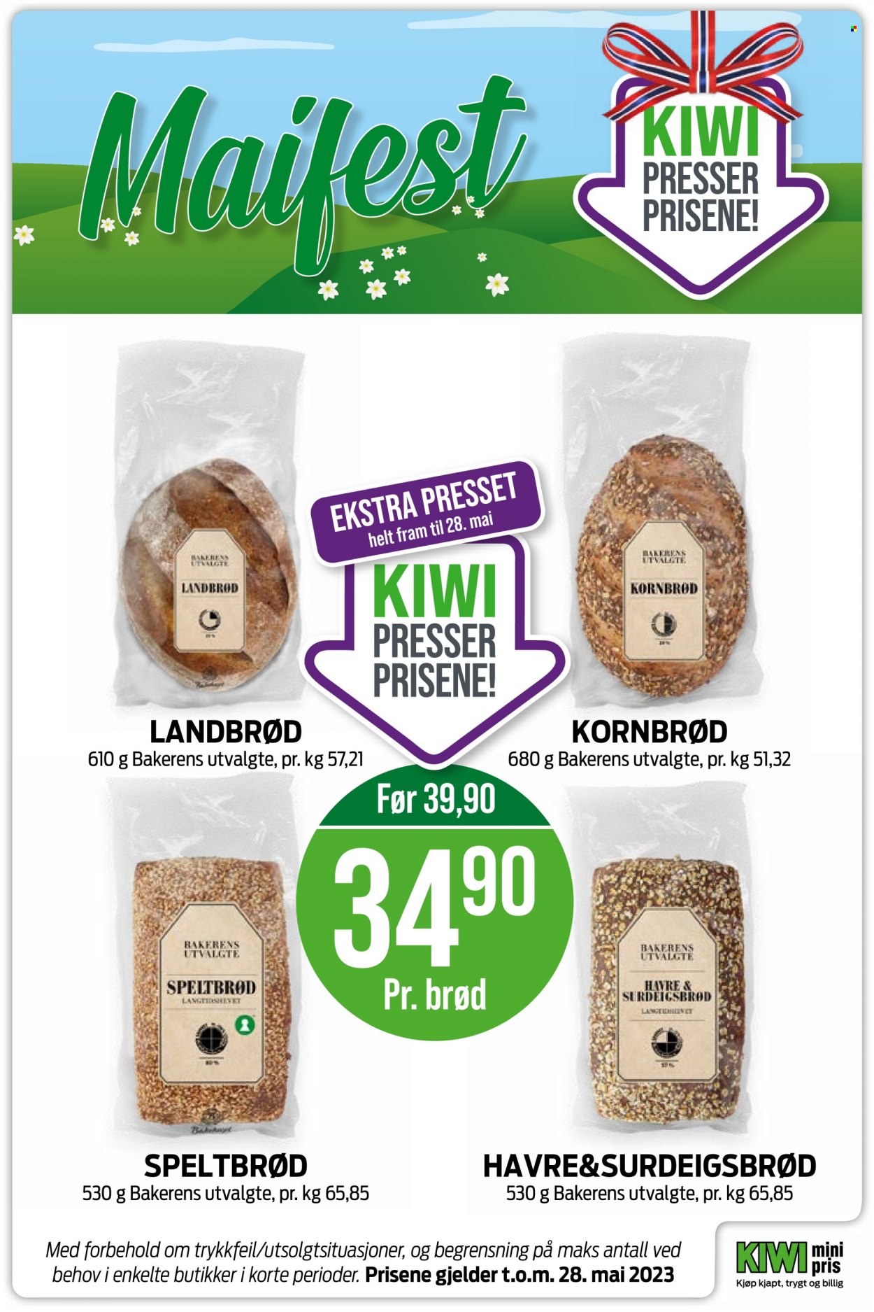 Kundeavis KIWI - 1.5.2023 - 28.5.2023. Side 3