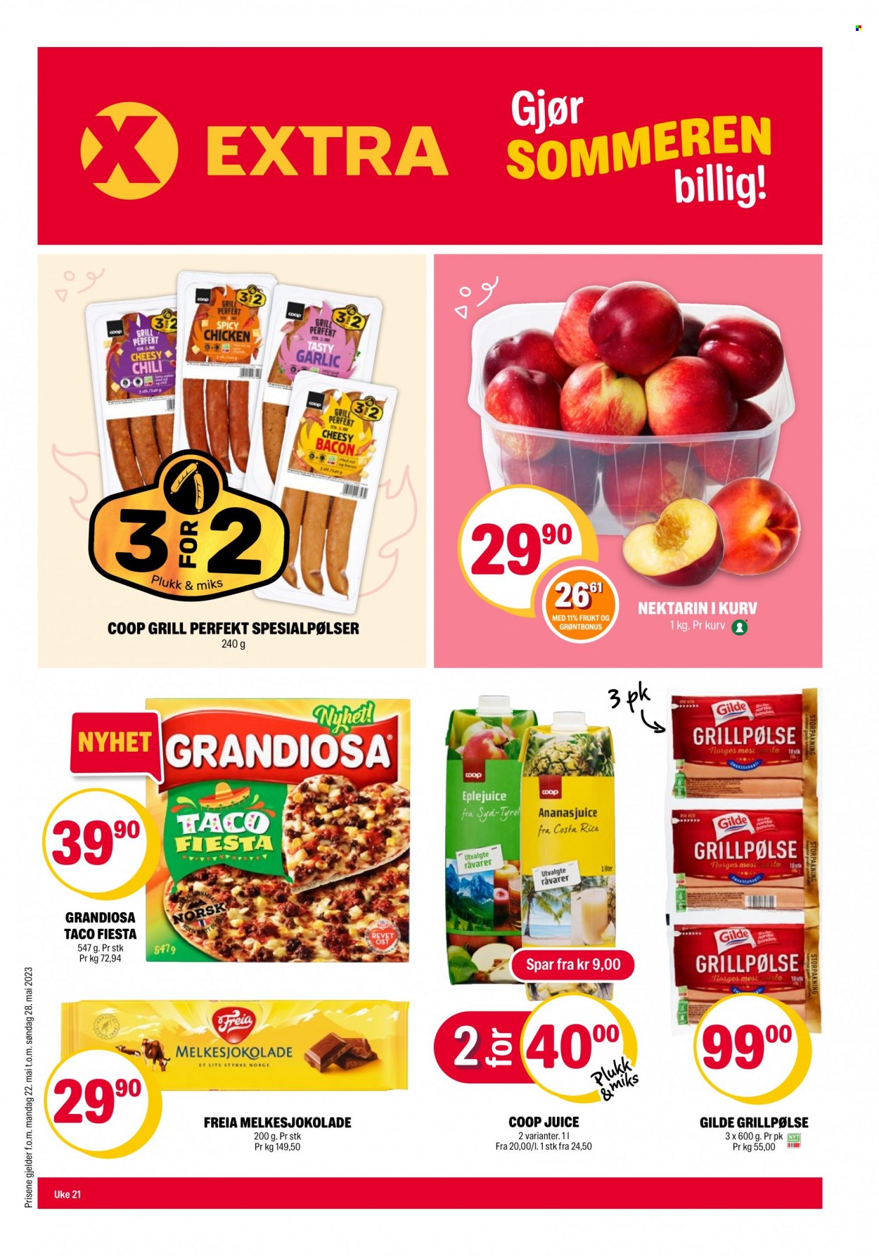 Kundeavis Coop Extra - 22.5.2023 - 28.5.2023. Side 1
