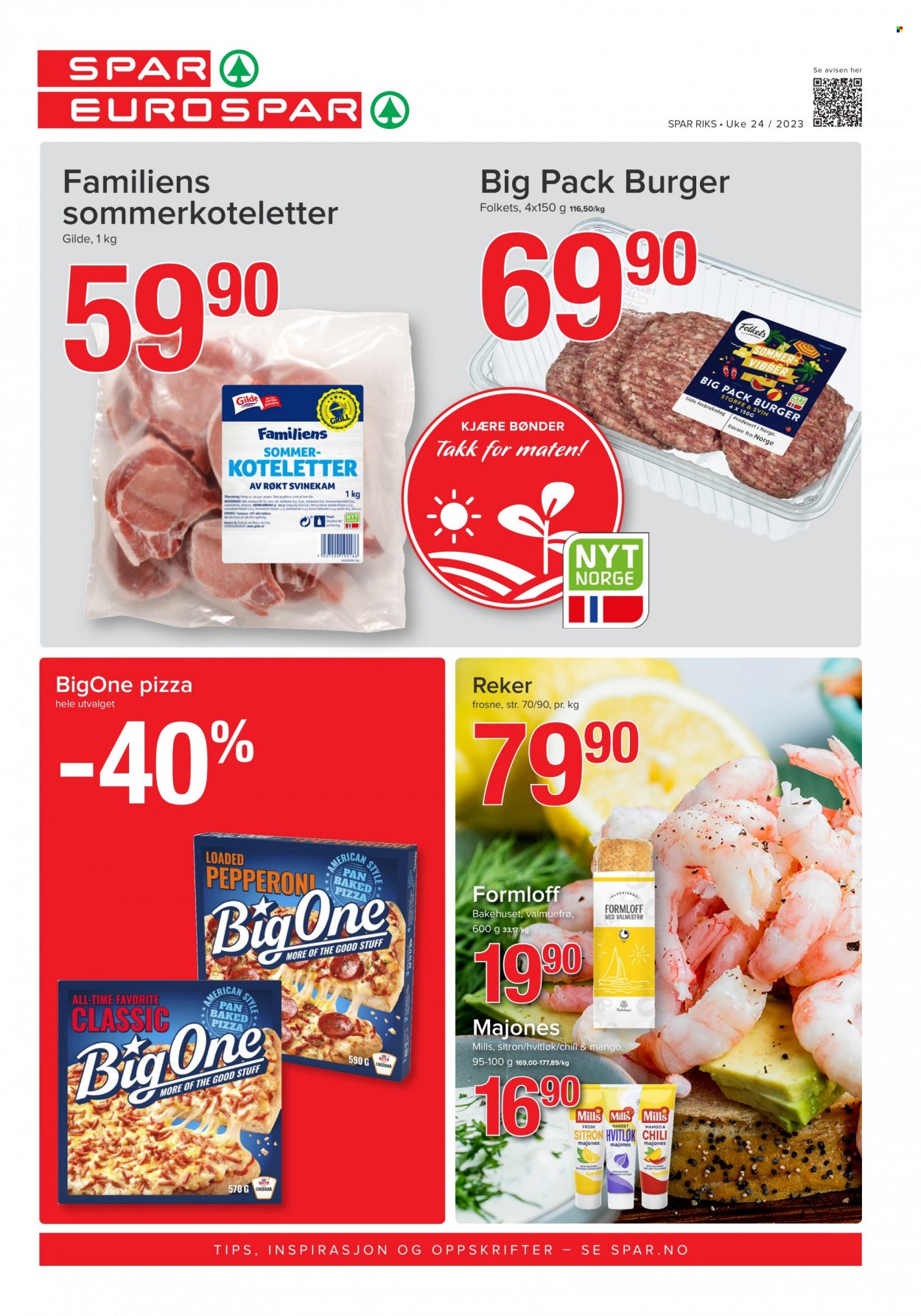 Kundeavis SPAR - 12.6.2023 - 18.6.2023. Side 1