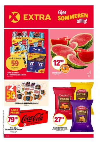 Kundeavis Coop Extra - 19.6.2023 - 25.6.2023.