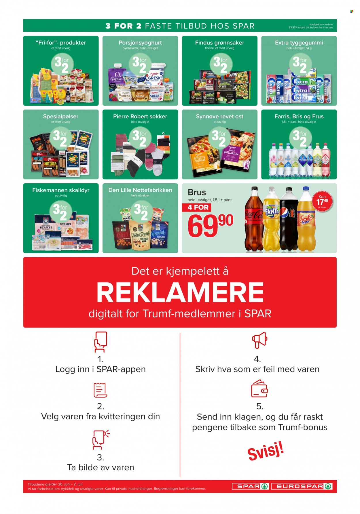 Kundeavis SPAR - 26.6.2023 - 2.7.2023. Side 8