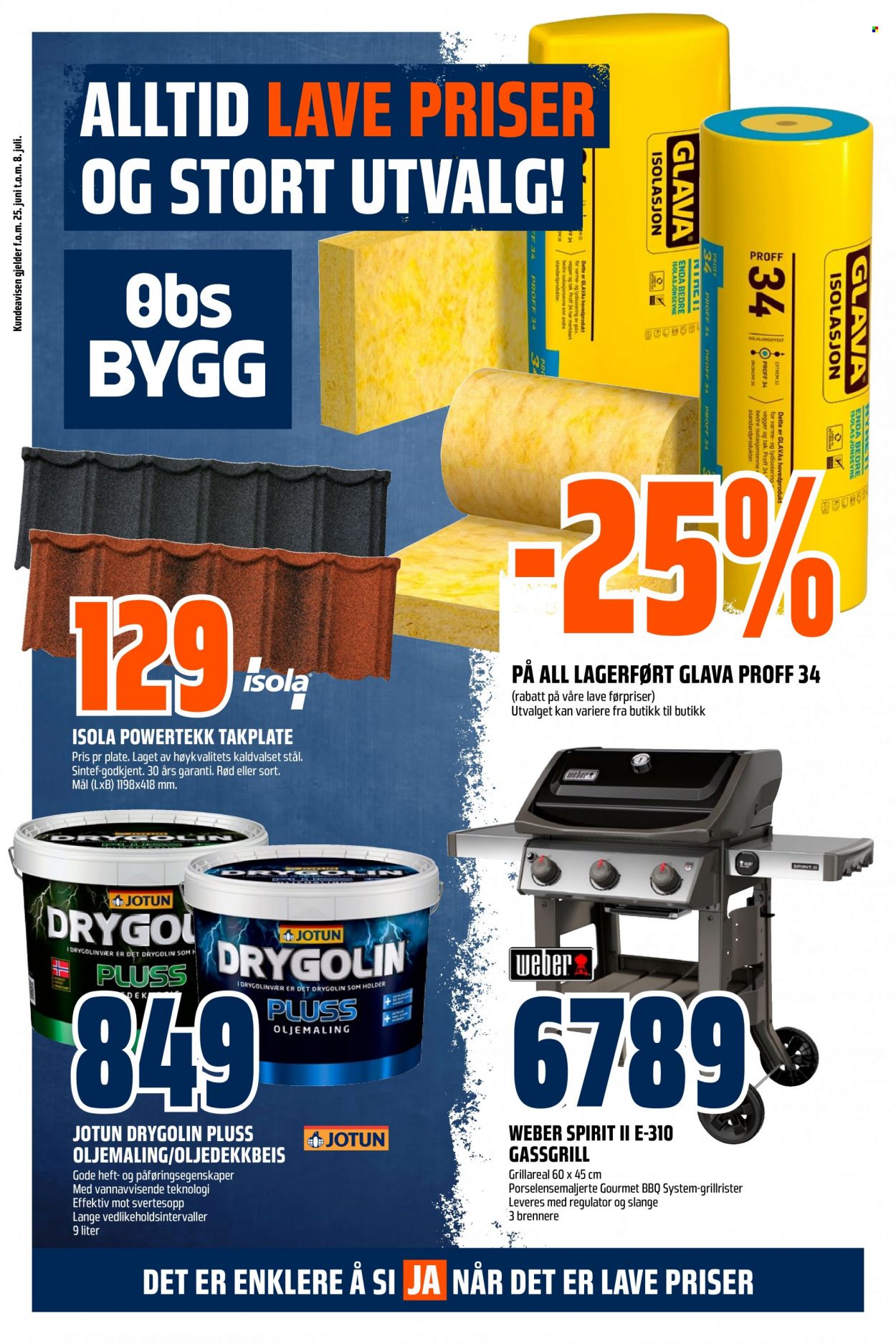 Kundeavis Coop Obs BYGG - 25.6.2023 - 8.7.2023. Side 1