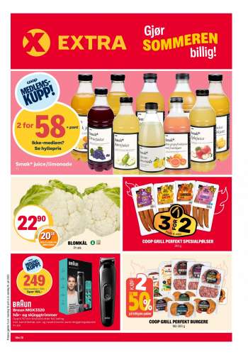 Kundeavis Coop Extra - 10.7.2023 - 16.7.2023.