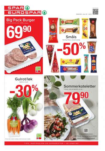 Kundeavis SPAR - 17.7.2023 - 23.7.2023.