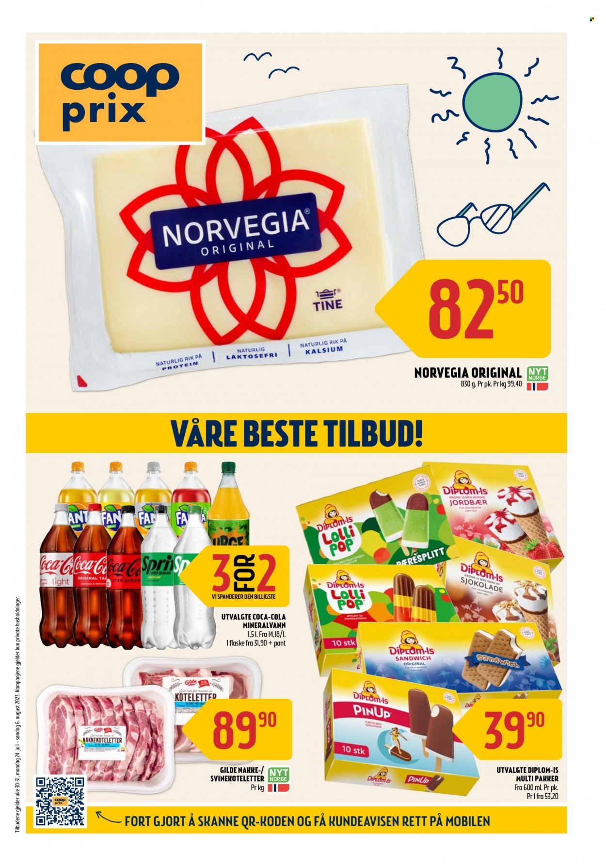 Kundeavis Coop Prix - 24.7.2023 - 6.8.2023. Side 1