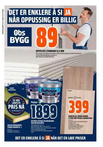 Kundeavis Coop Obs BYGG - 6.8.2023 - 19.8.2023.