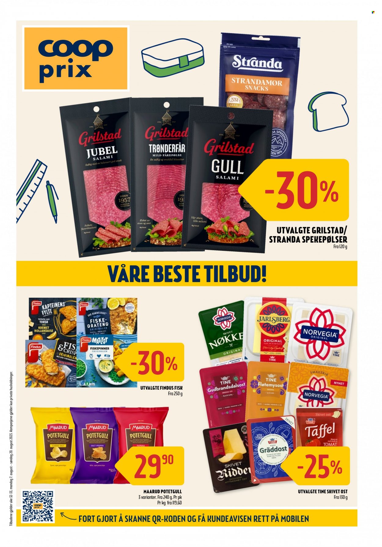 Kundeavis Coop Prix - 7.8.2023 - 20.8.2023. Side 1