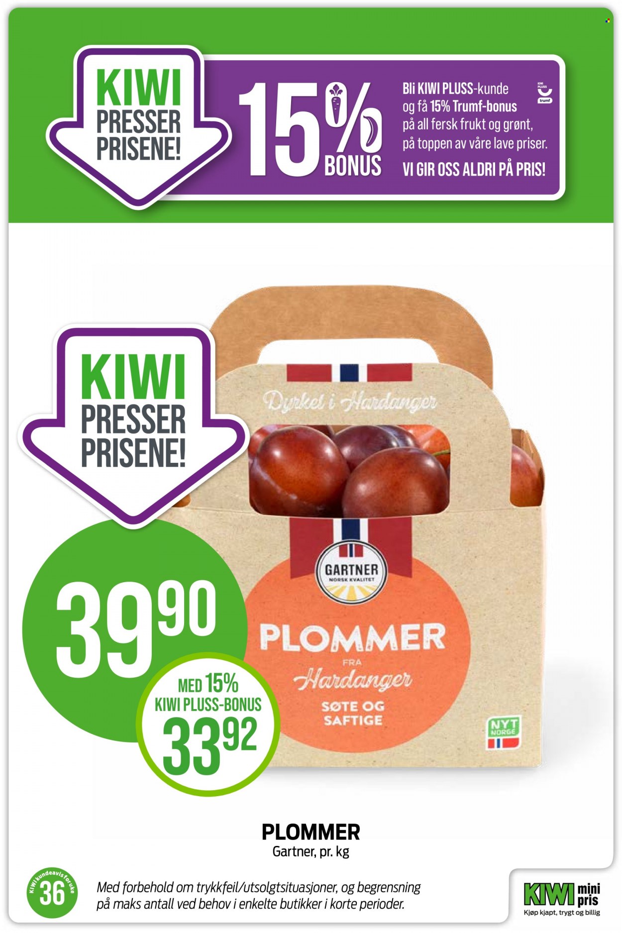 Kundeavis KIWI. Side 18
