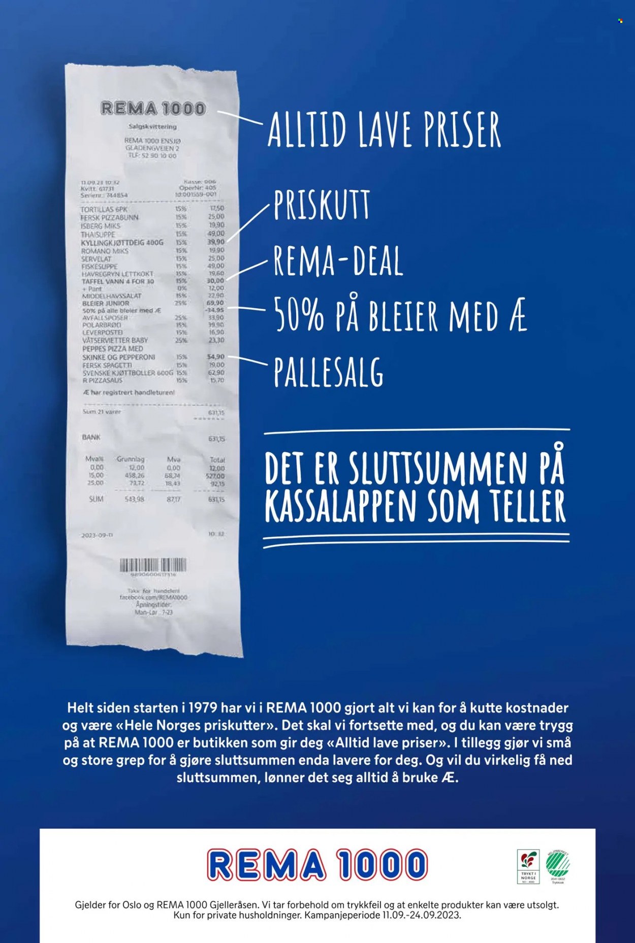 Kundeavis Rema 1000 - 11.9.2023 - 24.9.2023. Side 20