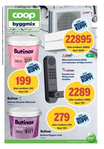 Coop Byggmix kundeavis