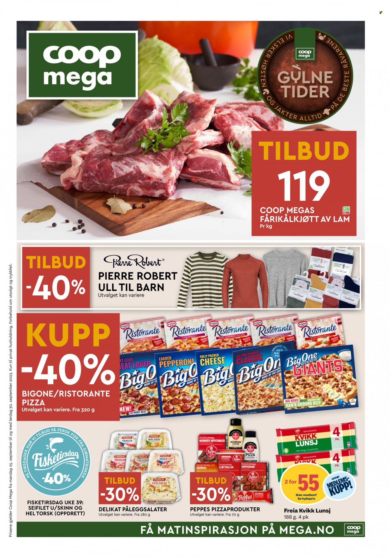 Kundeavis Coop Mega - 25.9.2023 - 30.9.2023. Side 1