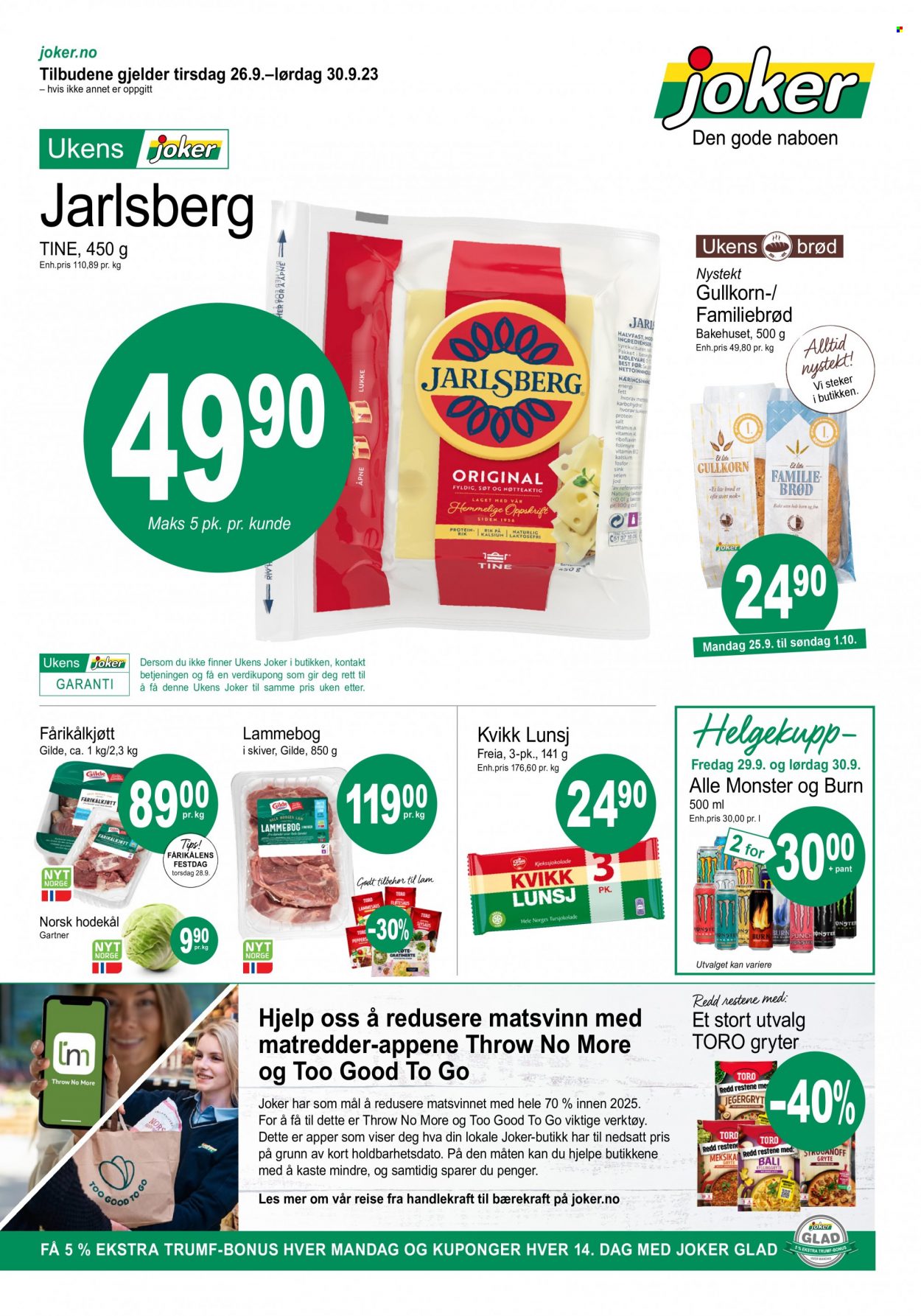 Kundeavis Joker - 26.9.2023 - 30.9.2023. Side 1