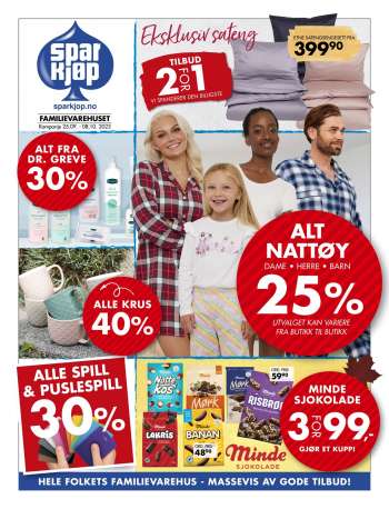 Kundeavis Sparkjøp - 25.9.2023 - 8.10.2023.