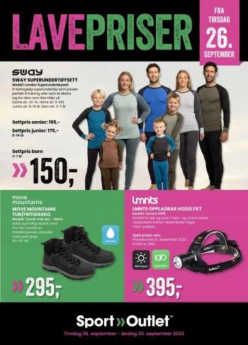 Sport Outlet kundeavis